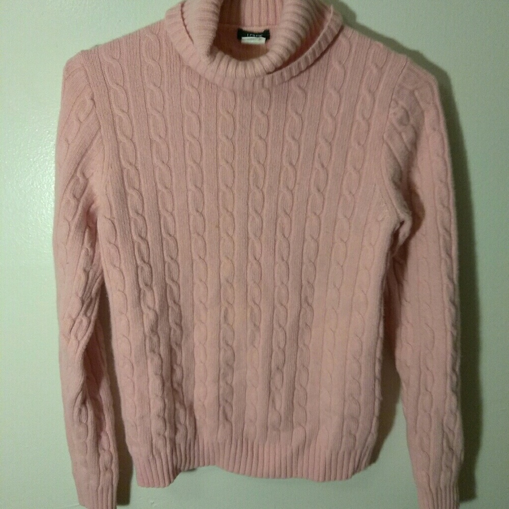 J crew cable knit